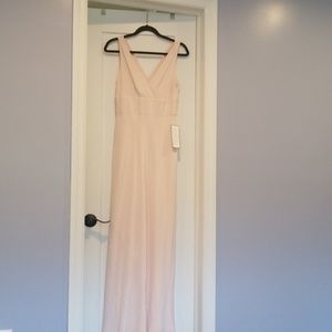 New With Tags JCrew Bridal Pastel Pink Gown